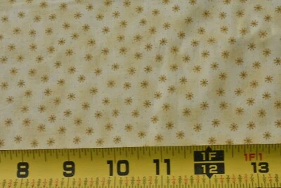 Por 1/2 yarda, estrellas doradas en mármol-amarillo edredón algodón, estufa, V549 Foto 1 de 4