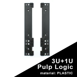 4U Eurorack Rails Side Brackets_Pulp Logic Size_Plastic - Picture 1 of 6