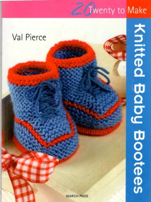 Knitting Patterns Baby Booties 20 Designs By Val Pierce Newborn – 6 months - Image 1 of 4