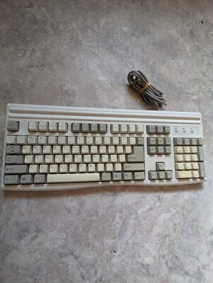 Mitsumi Keyboard KPQ-E99ZC-13 Clicky VTG Beige KPQEA4ZA Type  - Image 1 of 4