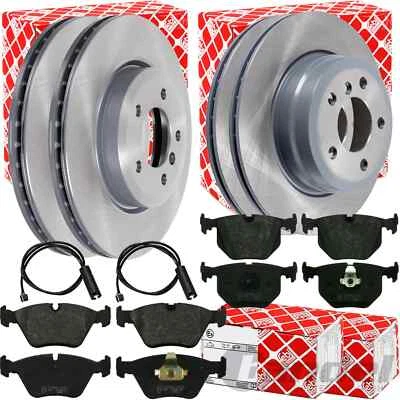 FEBI BREMSSCHEIBEN + BELÄGE VORNE + HINTEN passend für BMW X3 E83 - Bild 1 von 4