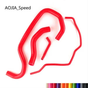 For 2003-2006 HUMMER H2 Silicone Coolant Radiator Kit Red Hose 2004 2005 - Foto 1 di 4