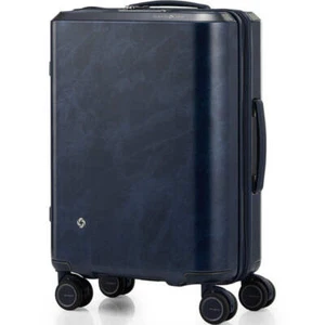 Samsonite Evoa Z Small/Cabin 55cm Hardside Suitcase Retro Blue 51100 - Picture 1 of 9