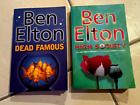 Ben Elton X2 Books Dead Famous and High Society - Paperbacks