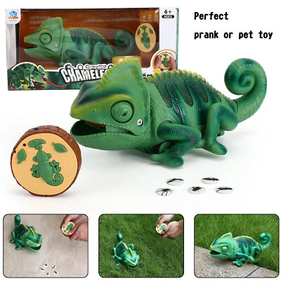 Remote Control Chameleon Infrared Electric Realistic Animal Toys For Kids EP - Image 1 of 4