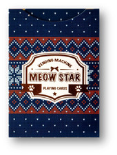 Meow Star (Knitted Sweater) Playing Cards by Bocopo Poker Spielkarten Katzen