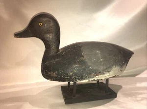 lake st clair flats redhead duck decoy  - Picture 1 of 15