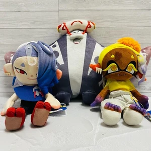 Splatoon 3 Deep Cut Frye Big Man Shiver Set of 3 / S size Plush Stuffed toy NEW - Picture 1 of 22