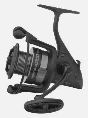 MULINELLO TUBERTINI VERTIGO BLACK PESCA BOLOGNESE SPINNING EGING BEACH MARE LAGO - Immagine 1 di 3