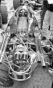 EAGLE WESLAKE V12 ENGINE T1G MONACO GP 1967 PERIOD NEGATIVE 35MM F1 DAN GURNEY - Picture 1 of 2