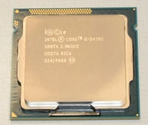Intel i5-3470S SR0TA Quad Core CPU Processor 2.9Ghz 6MB Smart Cache LGA1155 - Picture 1 of 1