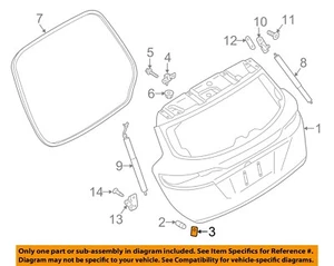 FORD OEM 17-19 MKC Lift Gate Lift Gate-Air Vent FA1Z78280B62A - Picture 1 of 2
