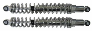 Honda TL 125 K Rear Chrome Shock Absorbers 1973-1976 - Picture 1 of 1