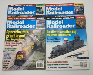 2002 Model Railroader Magazine Lot of 4 Issues Spokane Valley Northern Detailing - Picture 1 of 17