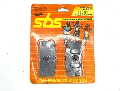 NOS New SBS 520HF Brake Pads BMW R100 R90 R80 R75 R60 - Image 1 of 3