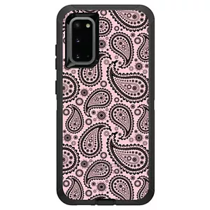 OtterBox Defender for Galaxy S (Choose Model) Black & Pink Paisley - Picture 1 of 10