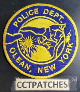 OLEAN, NEW YORK POLICE SHOULDER PATCH - Picture 1 of 2