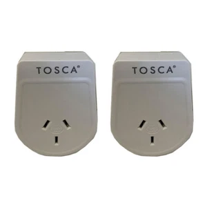 2x Tosca OB Travel Power Adapter Converter Plug - South Africa Compatibility - Picture 1 of 3