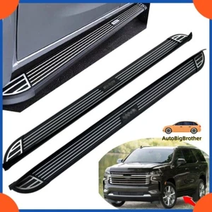 Fits for Chevrolet Tahoe 2021 2022 2023 2024 Side Steps Pedal Running Nerf Bar - Foto 1 di 13