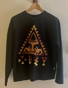 Obey Andre The Giant Aztec Print Sweatshirt Size Small Made in USA - Picture 1 of 11
