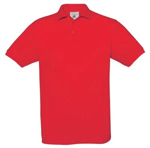 B&C Collection safran manga corta polo pu409 - hombres deporte simple inteligent - Imagen 1 de 15
