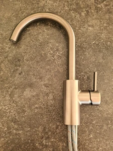 IKEA DELSJÖN Wasserhahn, Mischbatterie, Küche, gebürstet - Bild 1 von 7