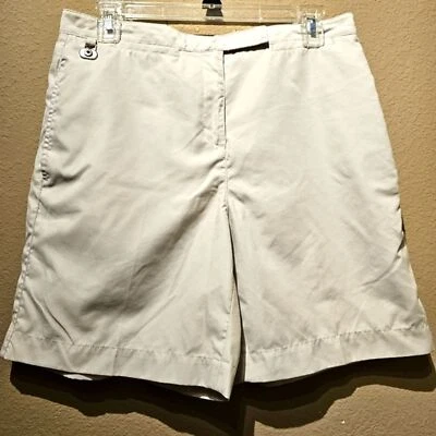Liz Golf by Liz Clairborne Kylie Tan Golf Shorts Midi Size 10 - Image 1 of 4