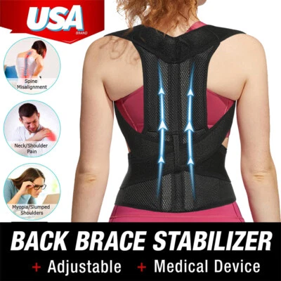 Alisador de espalda, escoliosis y corrección de postura jorobada para mujer hombre Foto 1 de 4
