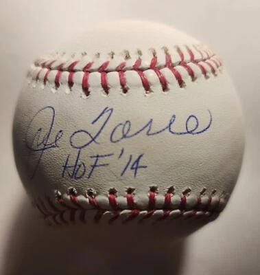 Joe Torre Salón de la Fama 14 Firmado ROMLB Béisbol MLB y Steiner Autenticado Foto 1 de 4