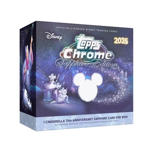Caja Topps Disney Chrome Sapphire Edition 2025 | NUEVA Y EN EMBALAJE ORIGINAL | PEDIDO ANTICIPADO ✅ - Imagen 1 de 1