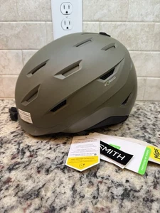 SMITH Level Medium Helmet MIPS (55-59 cm) Matte Forest Snow Ski - Picture 1 of 6