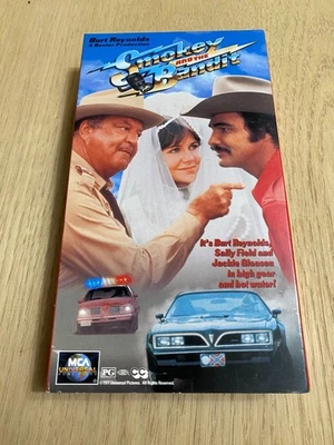 Smokey and the Bandit VHS 1977 1996 Burt Reynolds Cult Classic Firebird Trans Am - Image 1 of 4