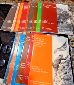 19 Volumes , MARINES IN WORLD WAR TWO COMMEMORATIVE SERIES, USMC History - Picture 1 of 13