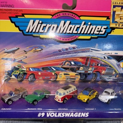 Micro Machines #9 Volkswagen 1997 Galoob 75030 nuevo en caja Foto 1 de 4