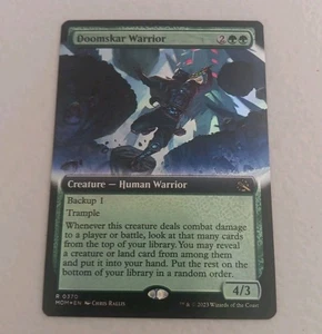 Lámina Doomskar Warrior - March of the Machine (arte extendido) - Imagen 1 de 3