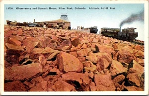Postal OBSERVATORIO y CASA CUMBRE Pikes Peak, Colorado CO - Imagen 1 de 2