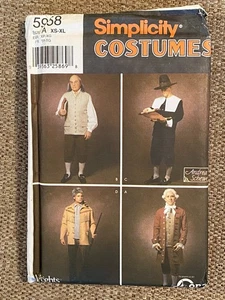 Sewing Pattern Simplicity Costume Cosplay 5958 Colonial Costume XS-XL NEW Schewe - Picture 1 of 4