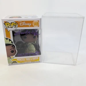 Signed Funko POP! Disney The Princess and the Frog Princess Tiana and Naveen COA - Picture 1 of 9