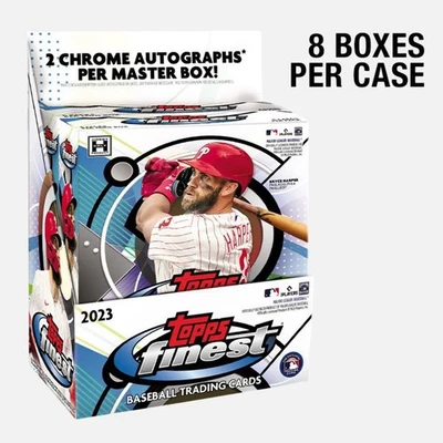 2023 Topps Finest Baseball Master Hobby Box - Image 1 of 4