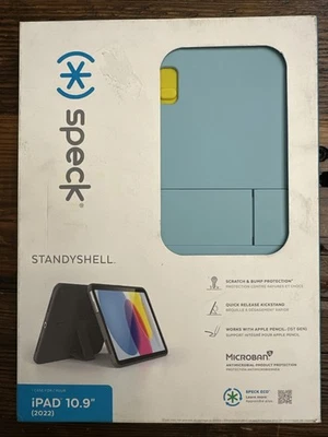 Speck - Standyshell Case for Apple iPad 10.9" (10th Gen 2022) - TEAL Standy Shel - Image 1 of 4