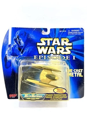 1999 Micro Machines Star Wars Episode I Trade Federation Droid Starfighter - Image 1 of 4