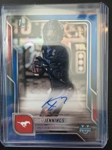 2025 Bowman Chrome University Auto Blue Kevin Jennings /150 RC - Picture 1 of 1