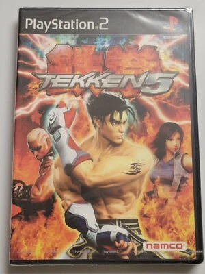Tekken 5 (2005, Namco) Brand New Factory Sealed ASIAN Playstation 2 PS2 Import - Image 1 of 4