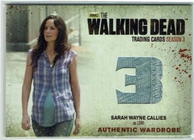 Walking Dead Season 3 Part 1 Wardrobe Card M15 Sarah Wayne Callis Lori VARIANT - Image 1 of 2