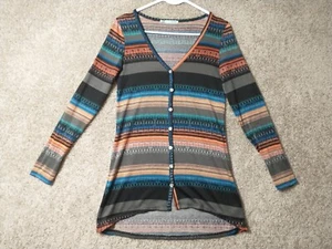 Maurice’s Sweater Women's Extra Small Multicolor Button Up Long sleeve Ladies - Picture 1 of 14
