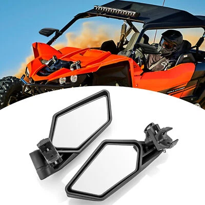 UTV Shatter-proof Side View Mirrors For Yamaha YXZ1000R Wolverine Rhino Viking - Image 1 of 4