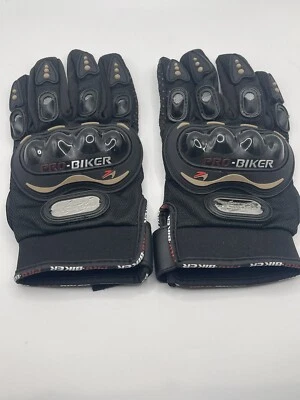 Lg PRO-BIKER Motorcycle/bike Racing Riding ATV  touch screen Full Finger Gloves - Image 1 of 4