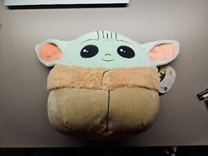 10" Star Wars bébé mandalorien Yoda Grogu Squishmallow avec étiquette