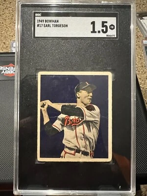 1949 年 Bowman Earl Torgeson #17 — 第 1/2 张图片