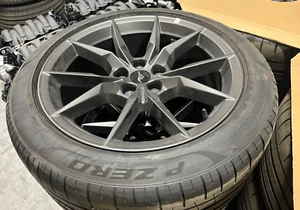 2024 Ford Mustang 19" GT Wheel and Pirelli Staggered Tire SET TAKEOFFS - Picture 1 of 4